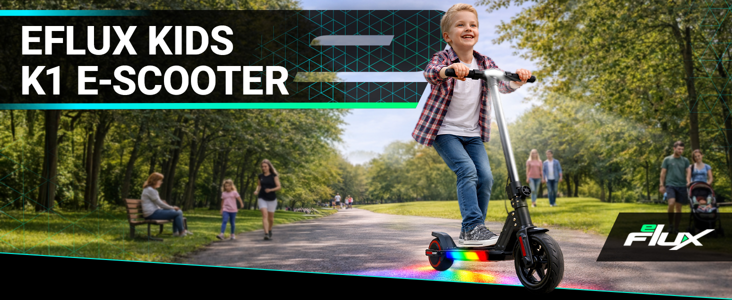 eFlux Kids K1 E-Scooter Header-Bild